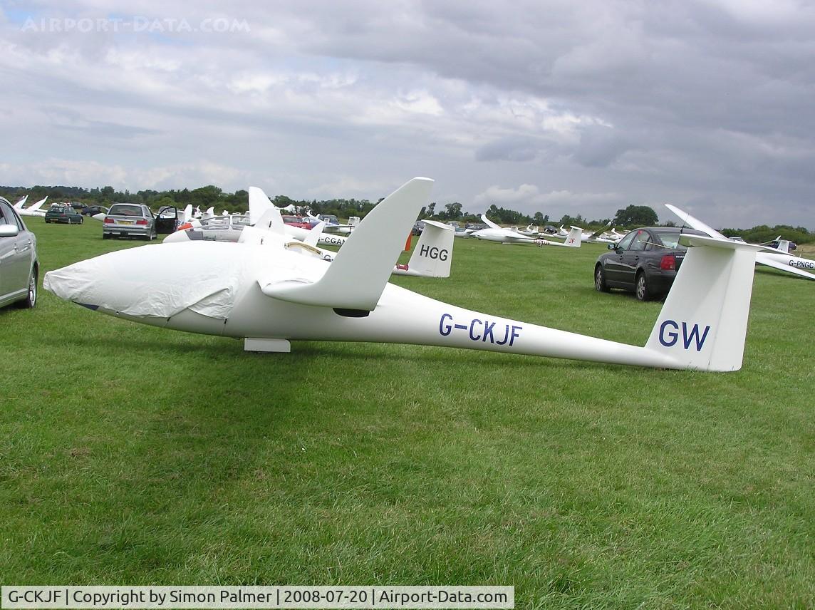 G-CKJF, 1973 Grob Standard Cirrus C/N 414G, Schempp-Hirth Standard Cirrus at Bicester