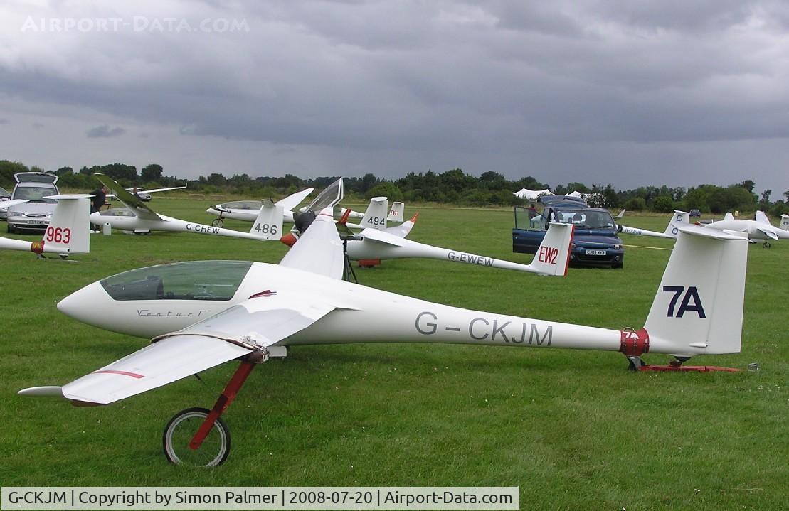 G-CKJM, 1988 Schempp-Hirth Ventus cT C/N 120, Ventus cT at Bicester