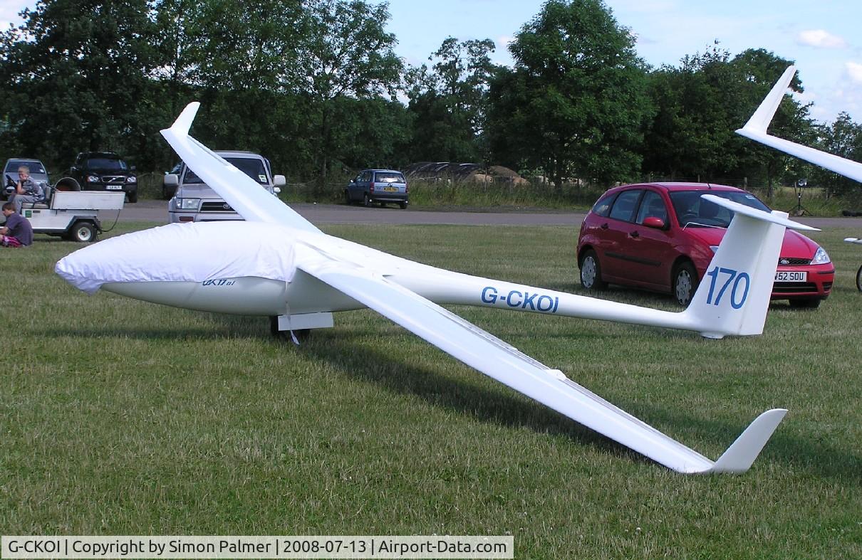 G-CKOI, 2006 Sportine Aviacija LAK-17AT C/N 183, LAK-17aT at Hus Bos