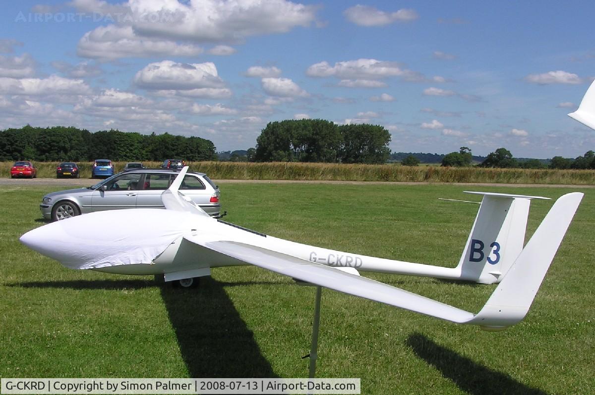 G-CKRD, 2007 Schleicher ASW-27-18E C/N 29537, Schleicher ASG29 at Husbands Bosworth