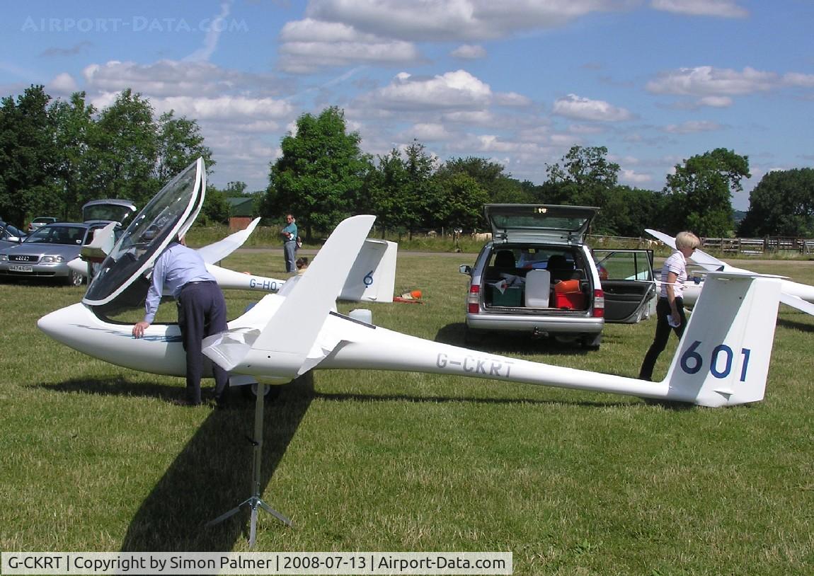 G-CKRT, 2008 Schleicher ASW-27-18E C/N 29549, ASG29 at Hus Bos