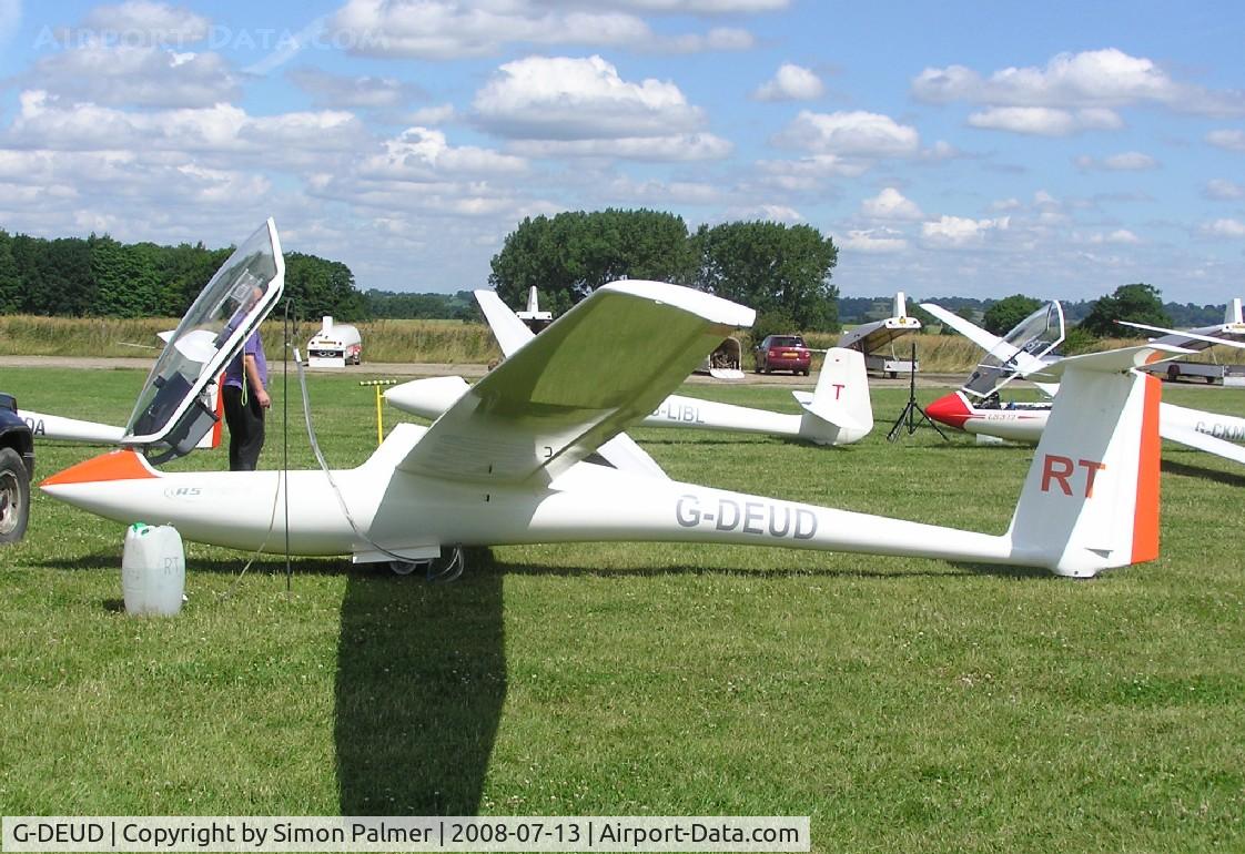 G-DEUD, 1984 Schleicher ASW-20C C/N 20734, ASW20 at Husbands Bosworth