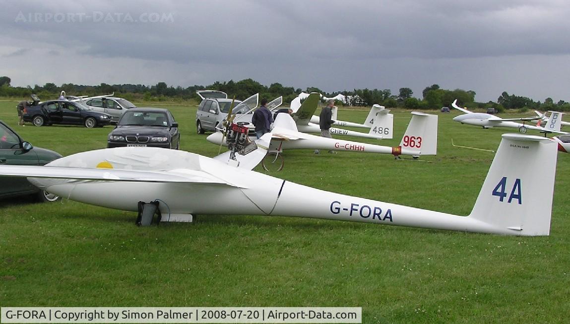 G-FORA, 1988 Schempp-Hirth Ventus cT C/N 126, Ventus cT at Bicester