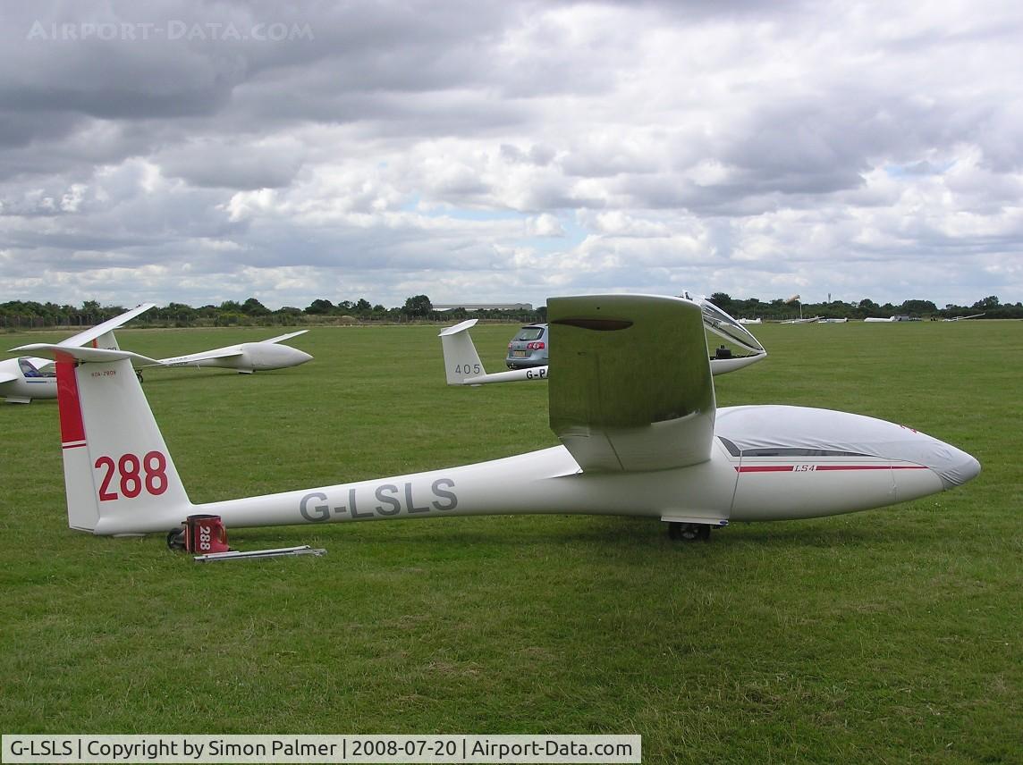 G-LSLS, 1982 Rolladen-Schneider LS-4 C/N 4191, LS 4 at Bicester
