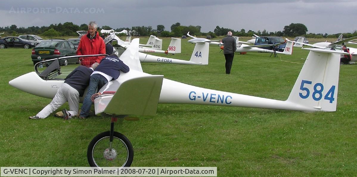 G-VENC, 1996 Schempp-Hirth Ventus 2C C/N 9, Ventus 2c at Bicester