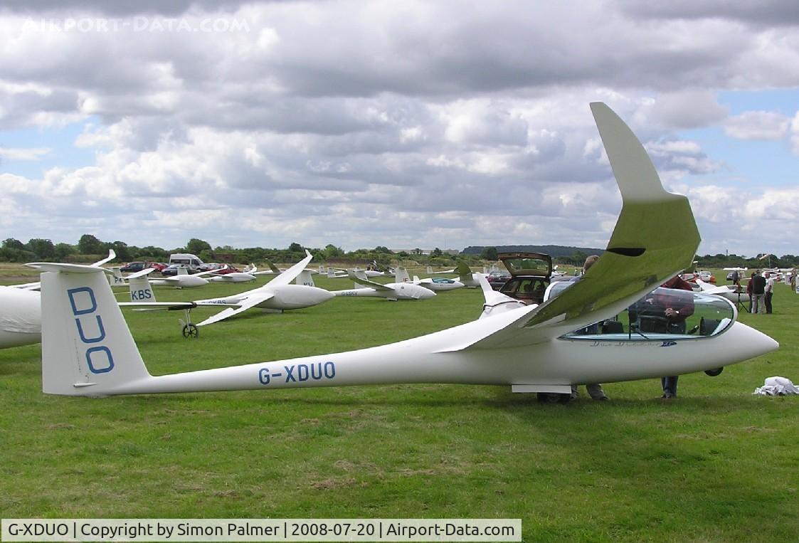 G-XDUO, 2007 Schempp-Hirth Duo Discus T C/N 162, Duo Discus xT at Bicester