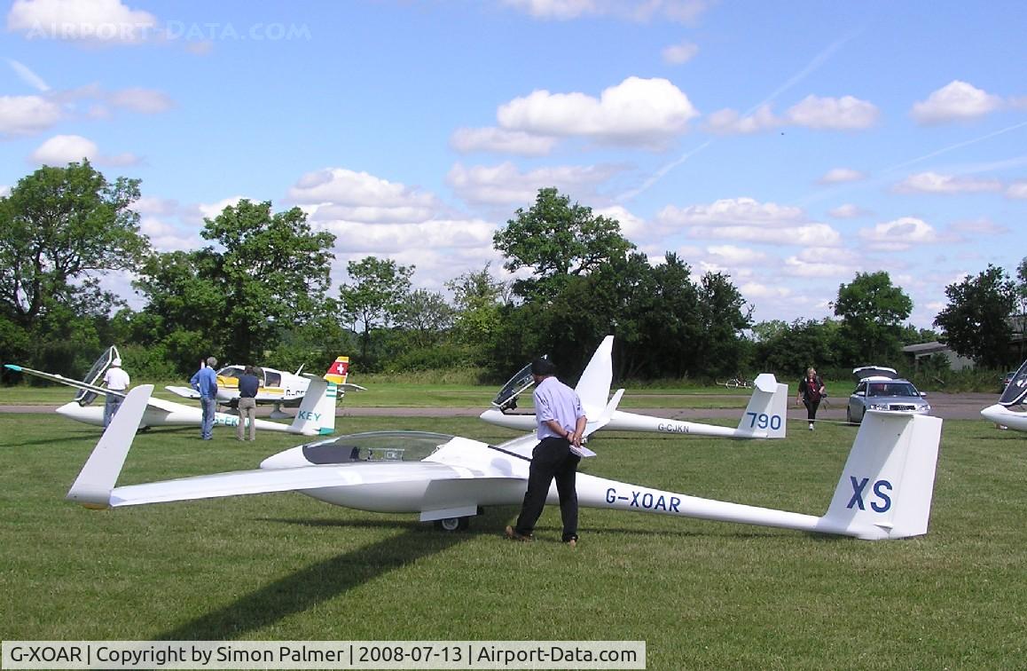 G-XOAR, 2007 Schleicher ASW-27-18E C/N 29518, Schleicher ASG-29 at Husbands Bosworth