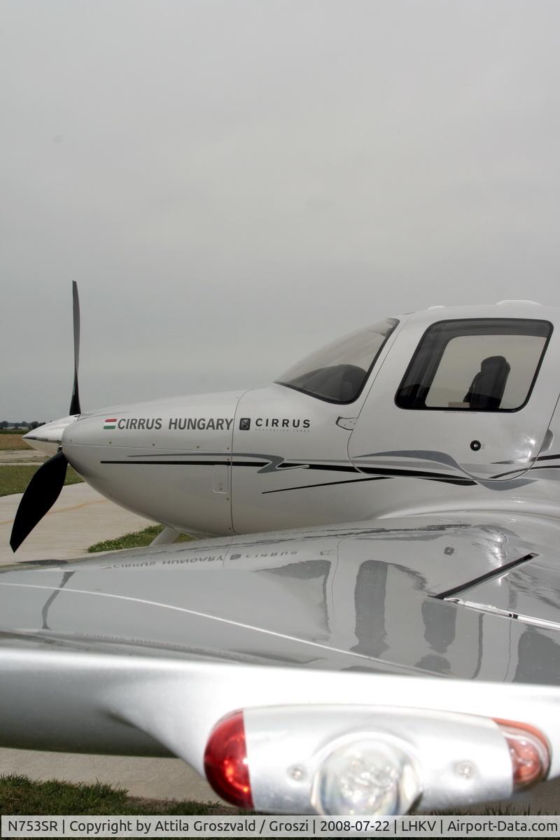 N753SR, 2008 Cirrus SR22 G3 GTS Turbo C/N 2759, Kaposújlak airport (LHKV) / Cirrus Hungary base