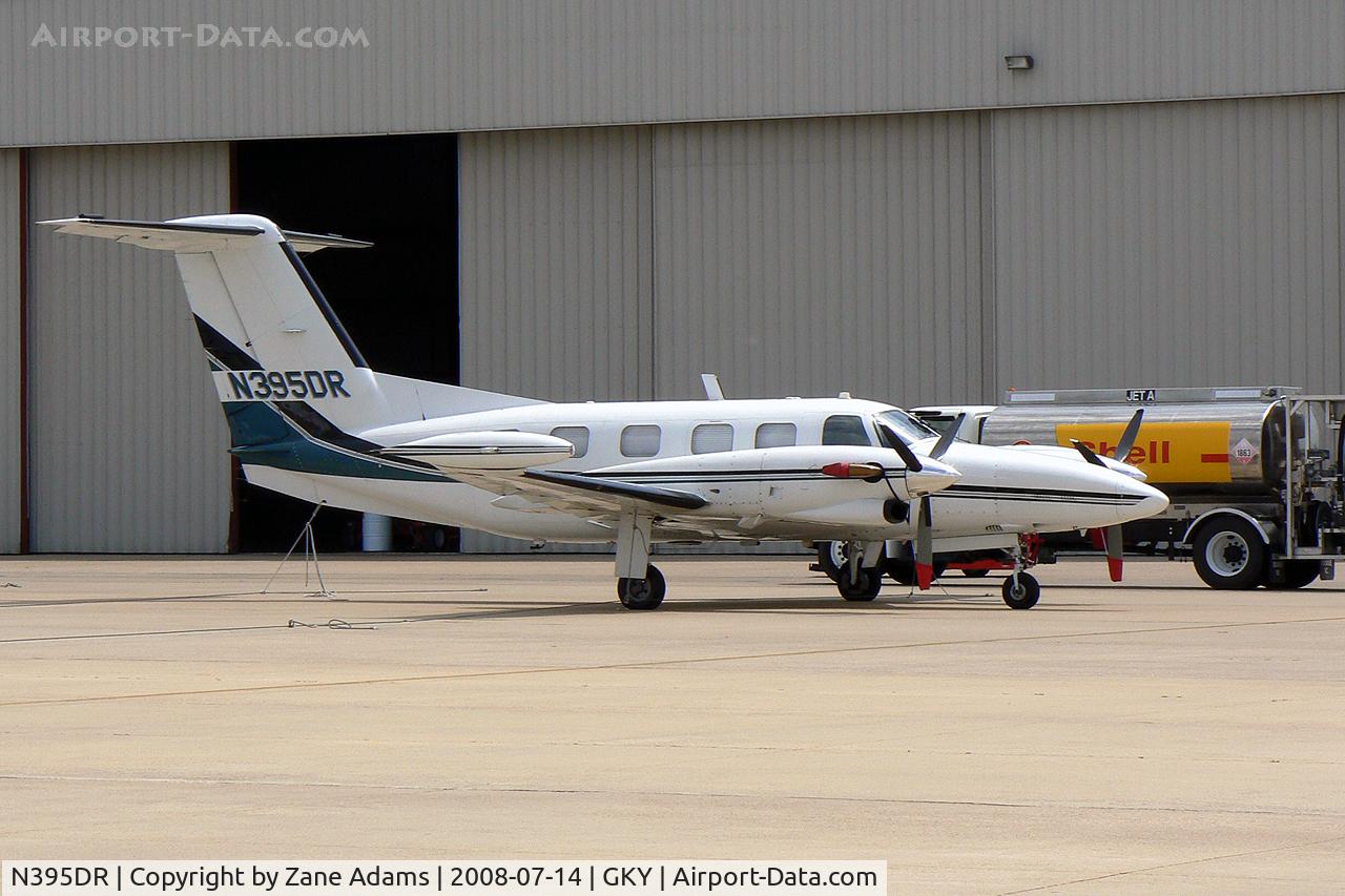N395DR, 1981 Piper PA-42 Cheyenne III C/N 42-8001065, At Arlington Municipal