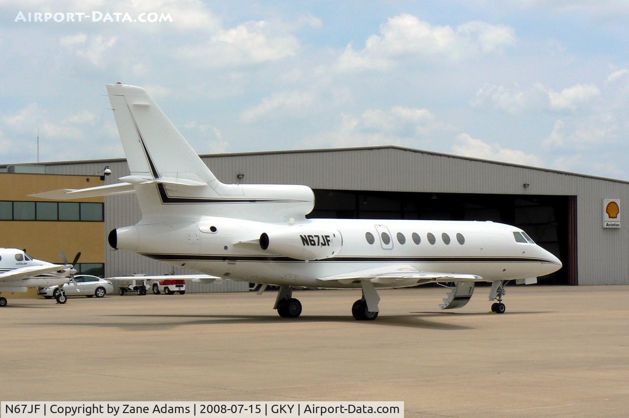 N67JF, 1982 Dassault-Breguet Falcon 50 C/N 073, At Arlington Municipal
