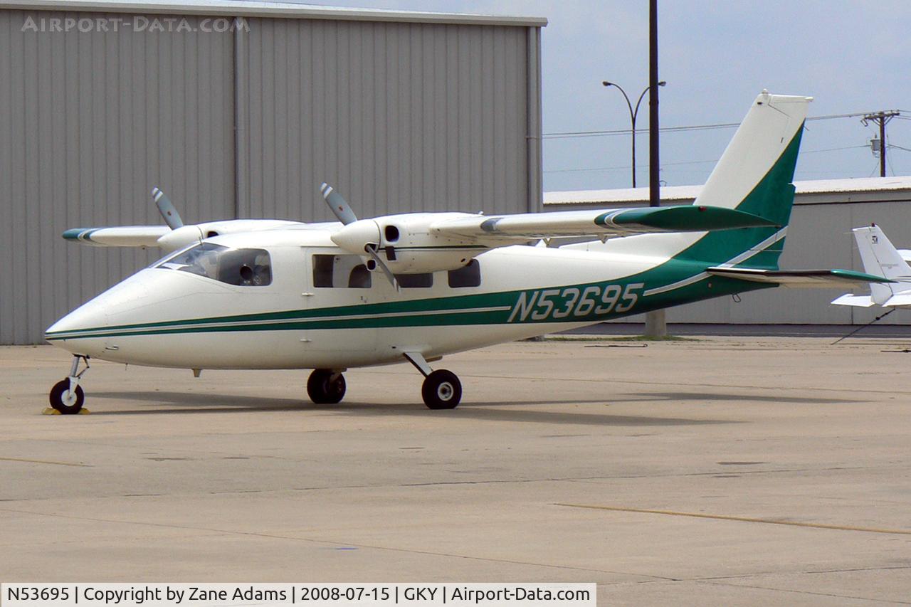 N53695, 1979 Partenavia P-68B C/N 126, At Arlington Municipal