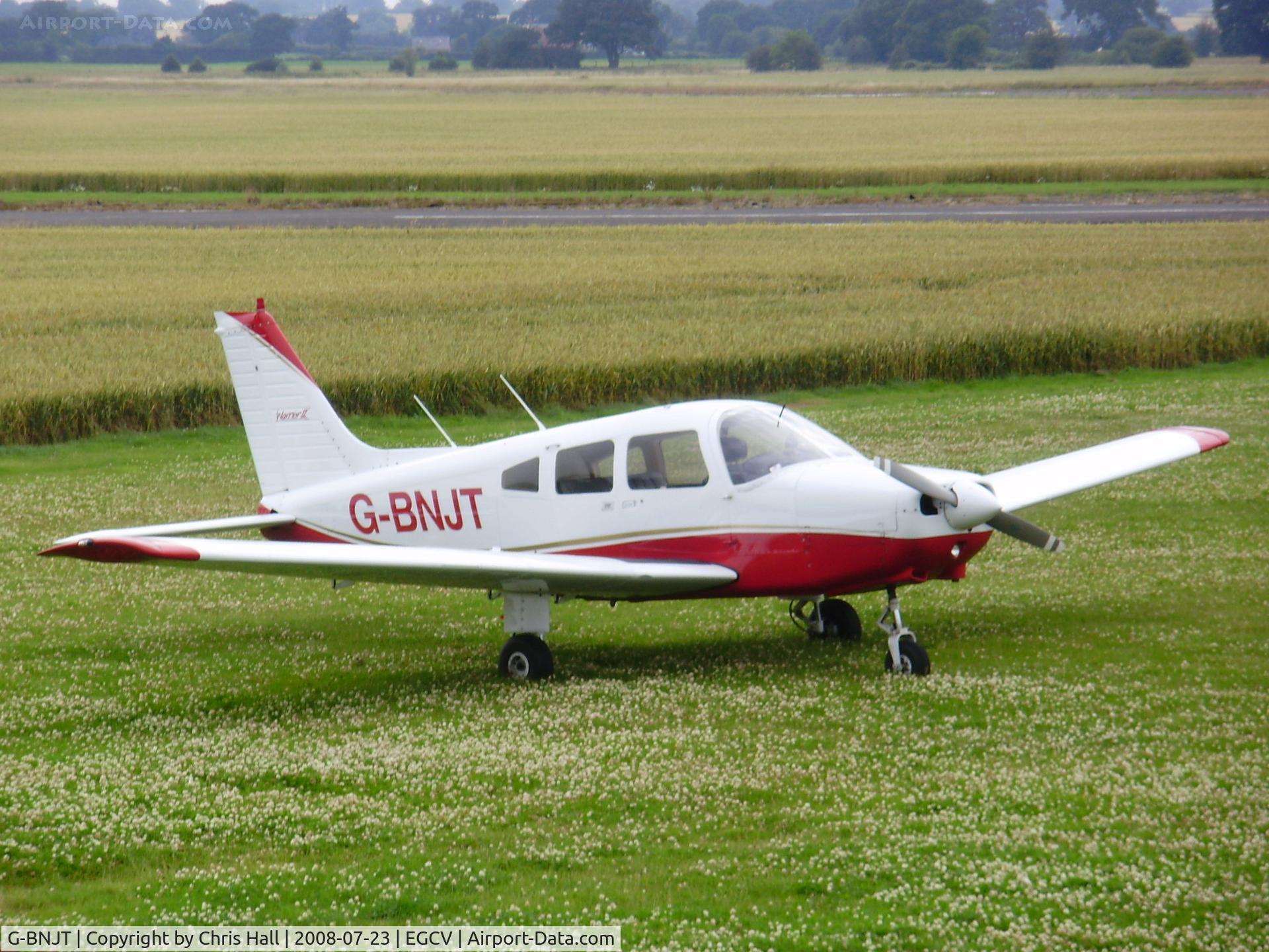 G-BNJT, 1981 Piper PA-28-161 Cherokee Warrior II C/N 28-8116184, The aircraft we flew into Sleap in