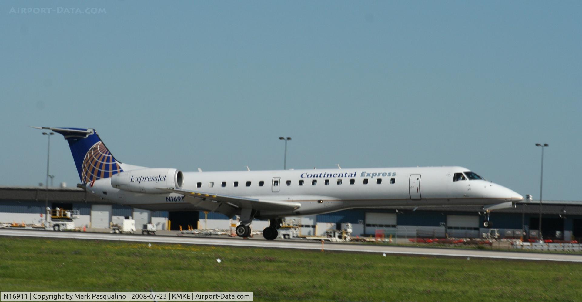 N16911, 2001 Embraer ERJ-145LR (EMB-145LR) C/N 145446, EMB-145LR