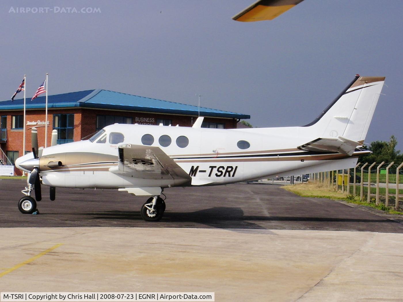 M-TSRI, 2006 Raytheon C90GT King Air King Air C/N LJ-1795, Beech C90GT King Air New to the Isle of Man Aircraft Register June 2008 
