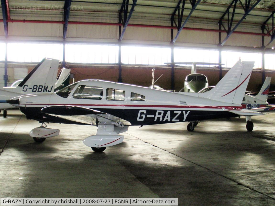 G-RAZY, 1979 Piper PA-28-181 Cherokee Archer II C/N 28-8090102, Hawarden resident