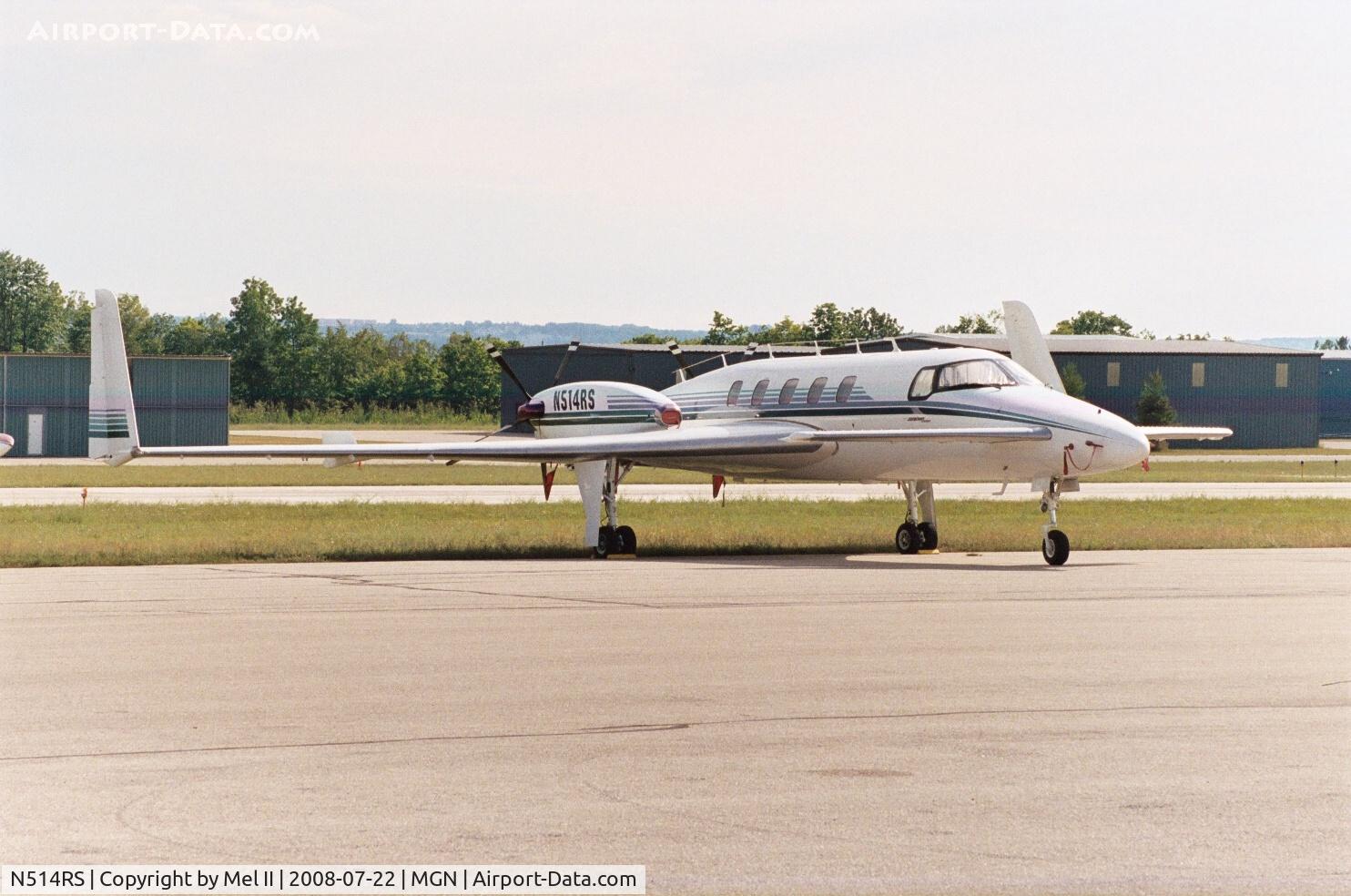 N514RS, 1994 Beech 2000A Starship 1 C/N NC-51, Parked @ Harbor Springs Airport (MGN)