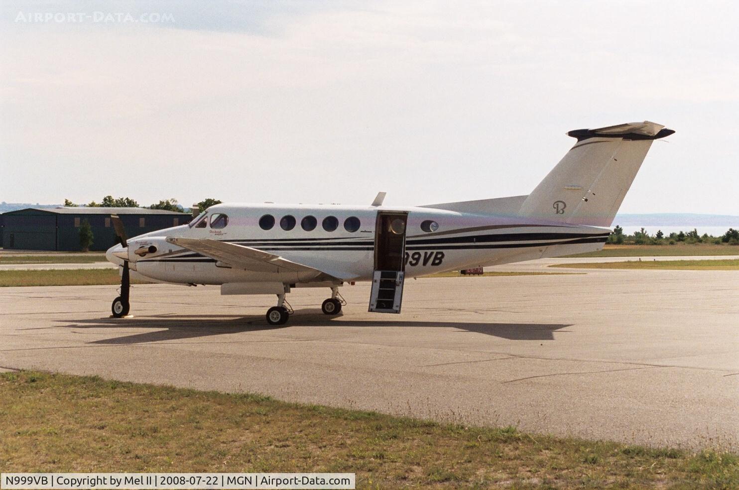 N999VB, 1980 Beech 200 Super King Air C/N BB-645, Parked @ Harbor Springs Airport (MGN)
