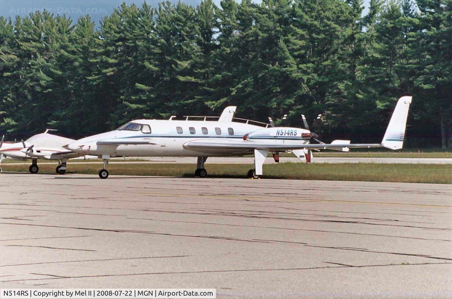 N514RS, 1994 Beech 2000A Starship 1 C/N NC-51, Parked @ Harbor Springs Airport (MGN)