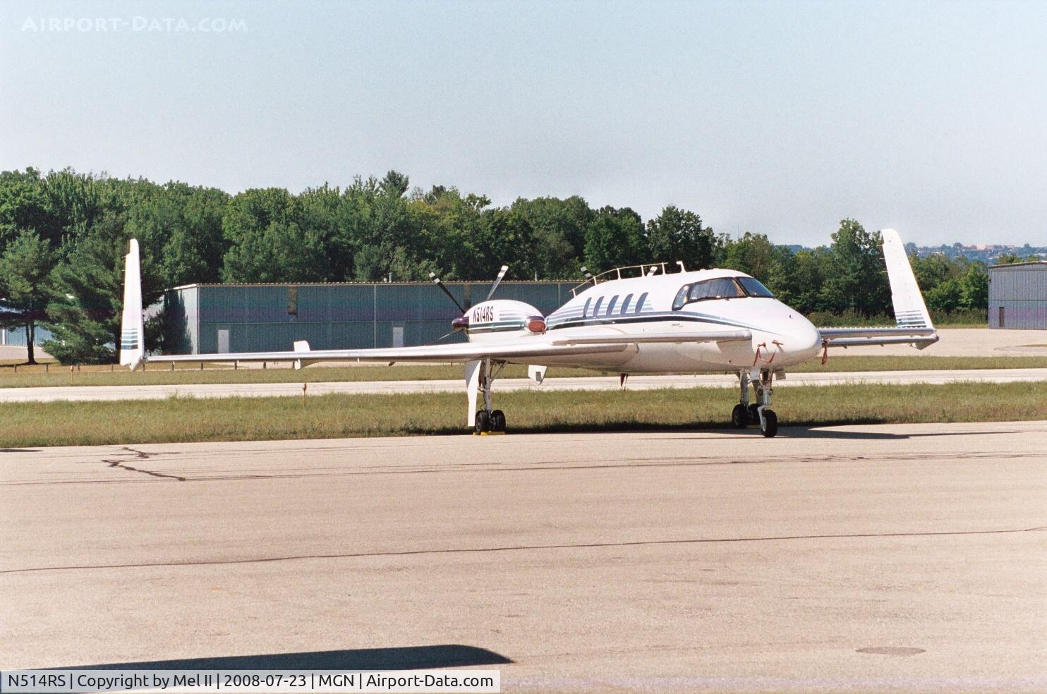 N514RS, 1994 Beech 2000A Starship 1 C/N NC-51, Parked @ Harbor Springs Airport (MGN)