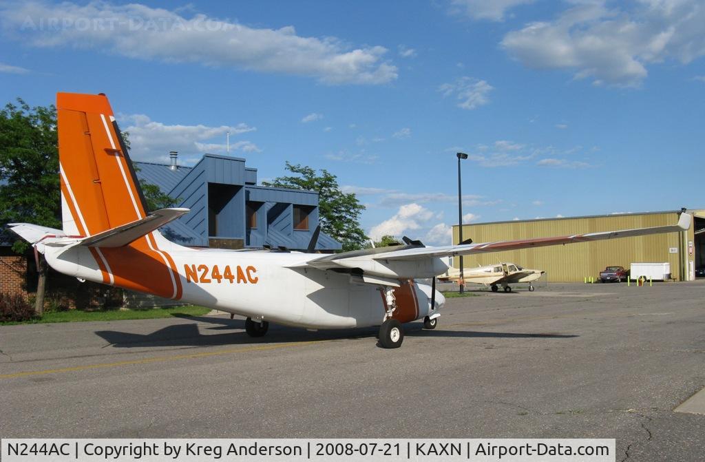 N244AC, 1968 Aero Commander 500 S C/N 1815-21, Unique paint scheme!