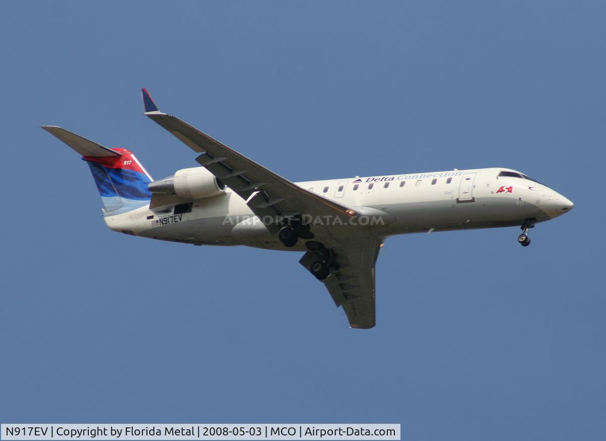 N917EV, 2003 Bombardier CRJ-200ER (CL-600-2B19) C/N 7769, ASA CRJ-200