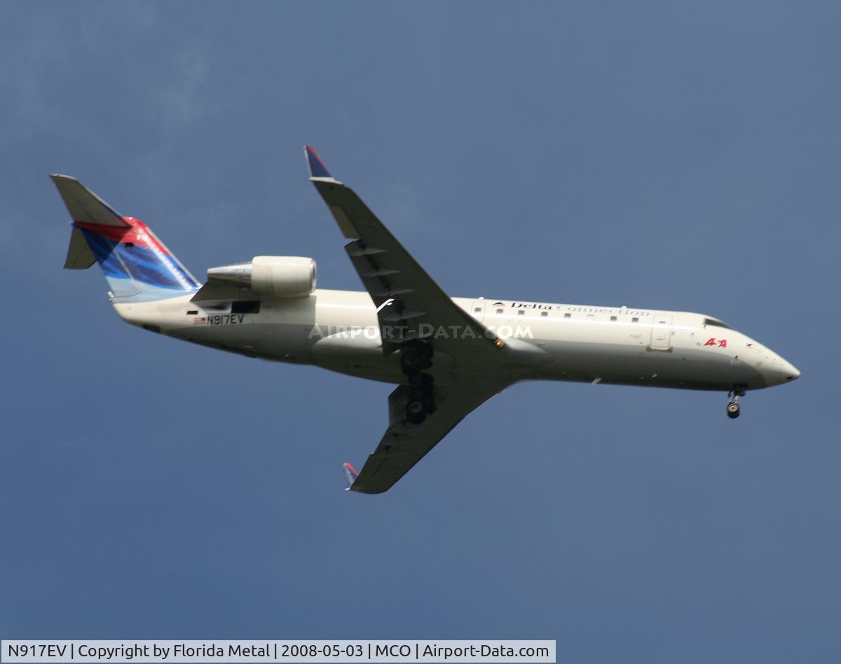 N917EV, 2003 Bombardier CRJ-200ER (CL-600-2B19) C/N 7769, ASA CRJ-200