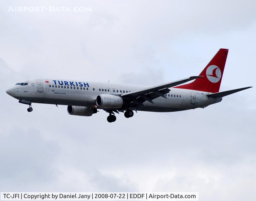 TC-JFI, 1999 Boeing 737-8F2 C/N 29771, Turkish