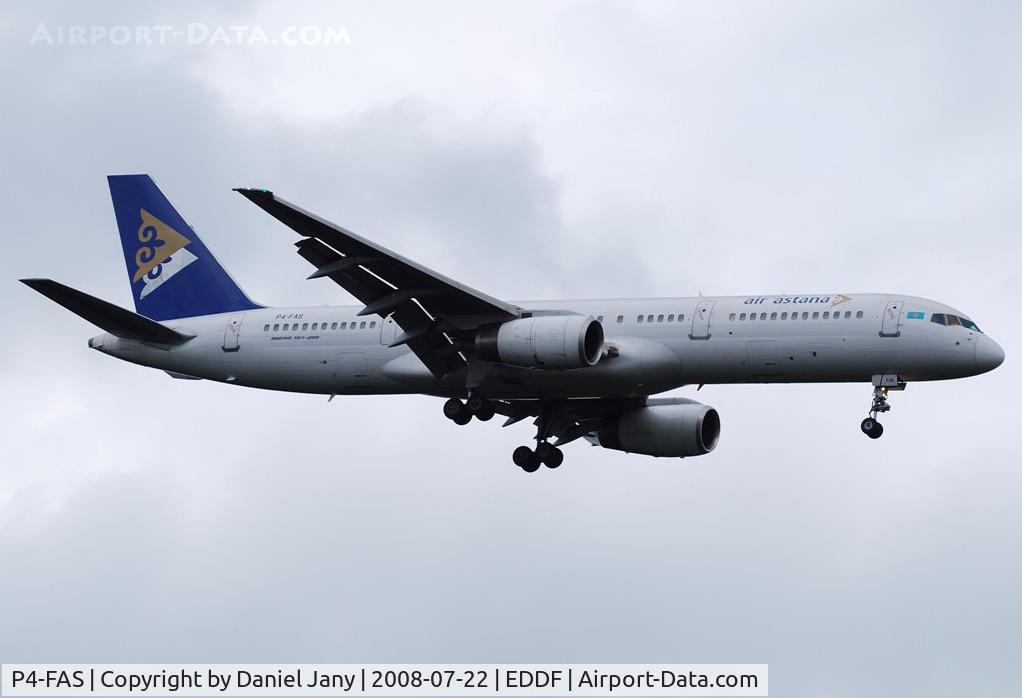 P4-FAS, 1998 Boeing 757-2G5 C/N 29489, Air Astana
