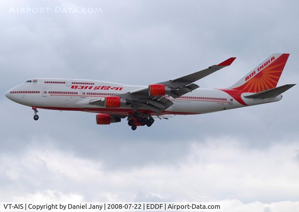 VT-AIS, 1994 Boeing 747-4H6 C/N 25703, AIR INDIA