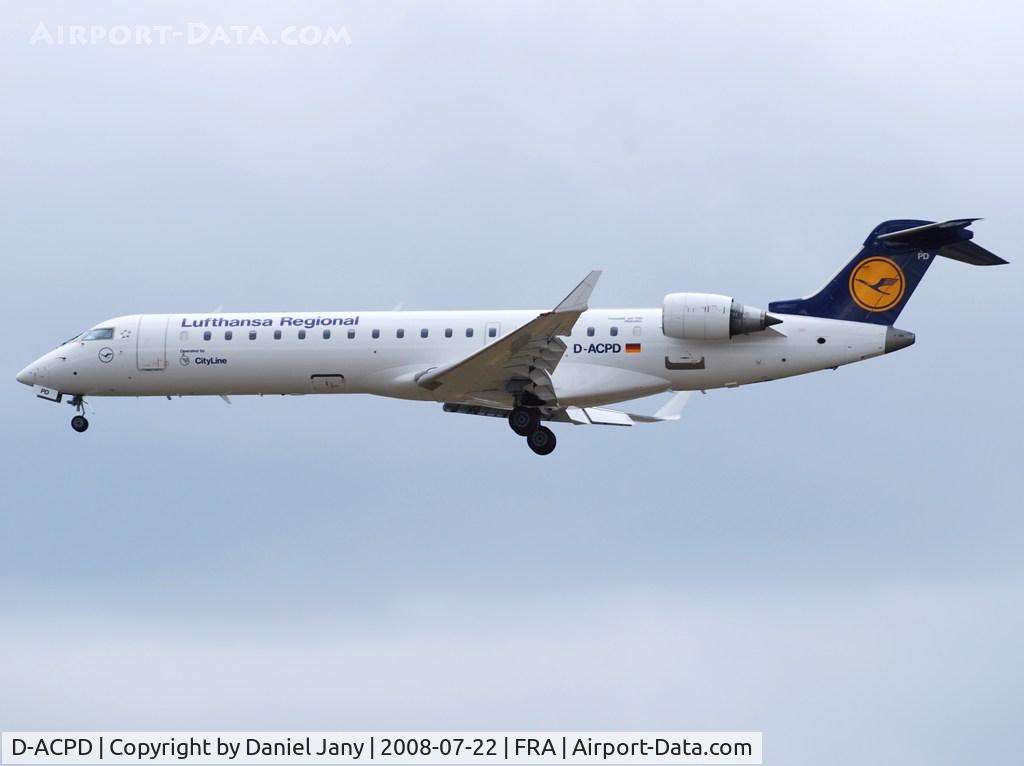 D-ACPD, 2001 Canadair CRJ-701ER (CL-600-2C10) Regional Jet C/N 10015, Lufthansa