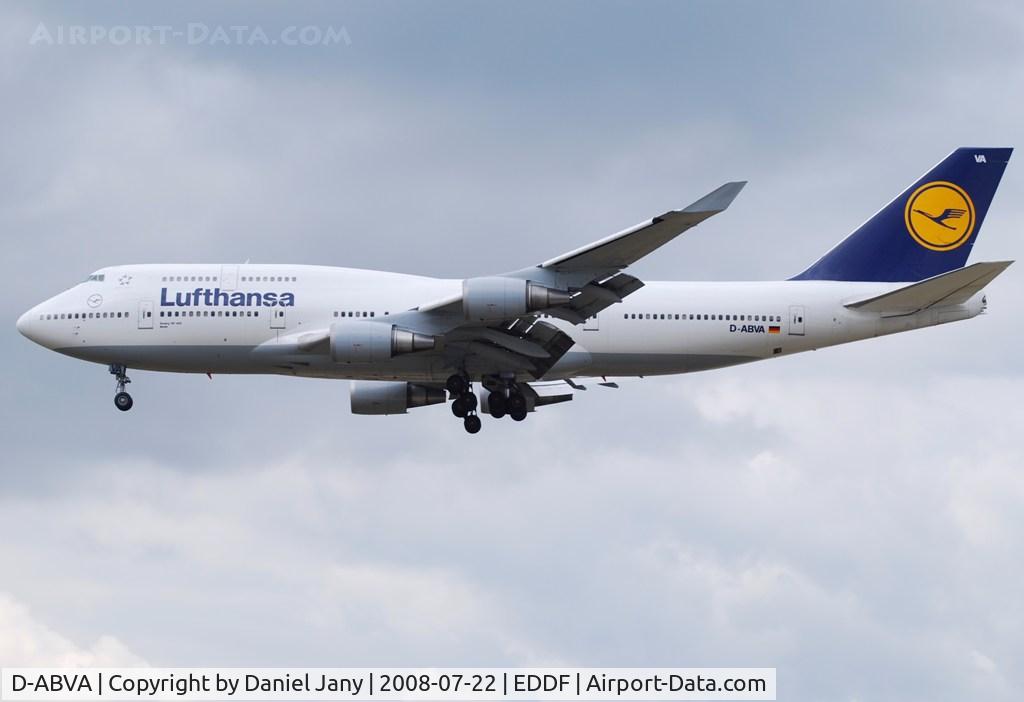 D-ABVA, 1989 Boeing 747-430 C/N 23816, Lufthansa