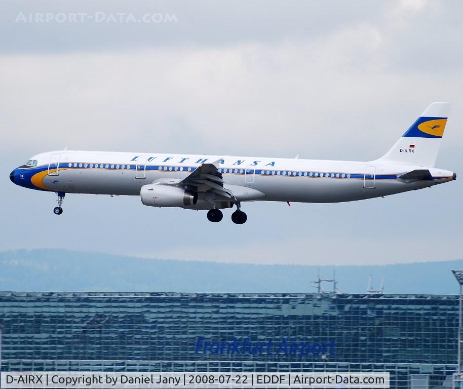 D-AIRX, 1998 Airbus A321-131 C/N 0887, Lufthansa Retro