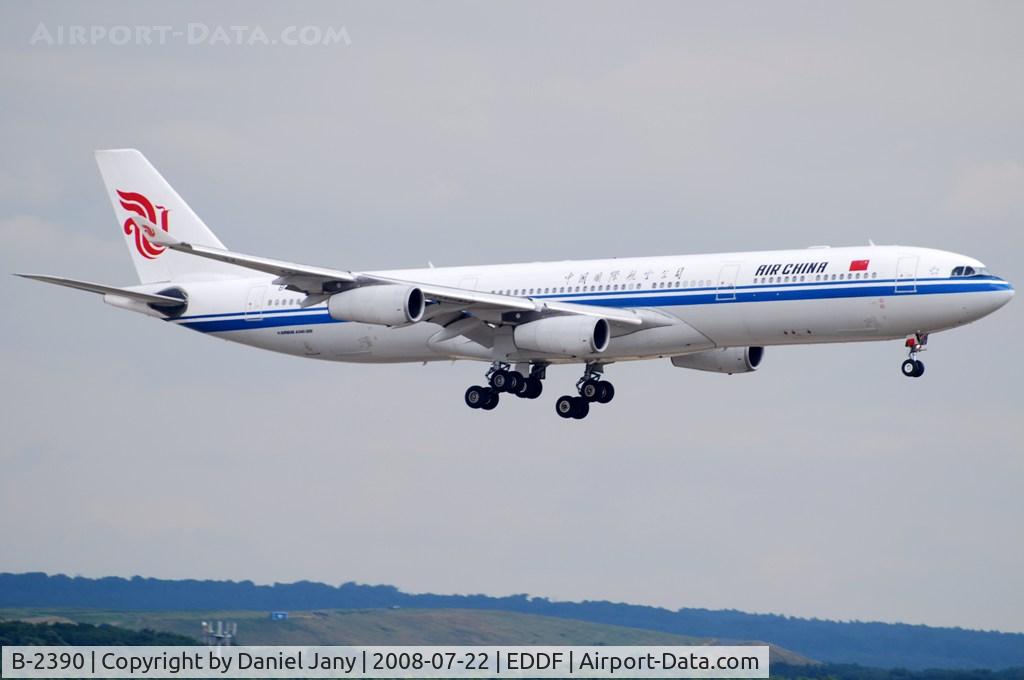 B-2390, Airbus A340-313 C/N 264, Air China
