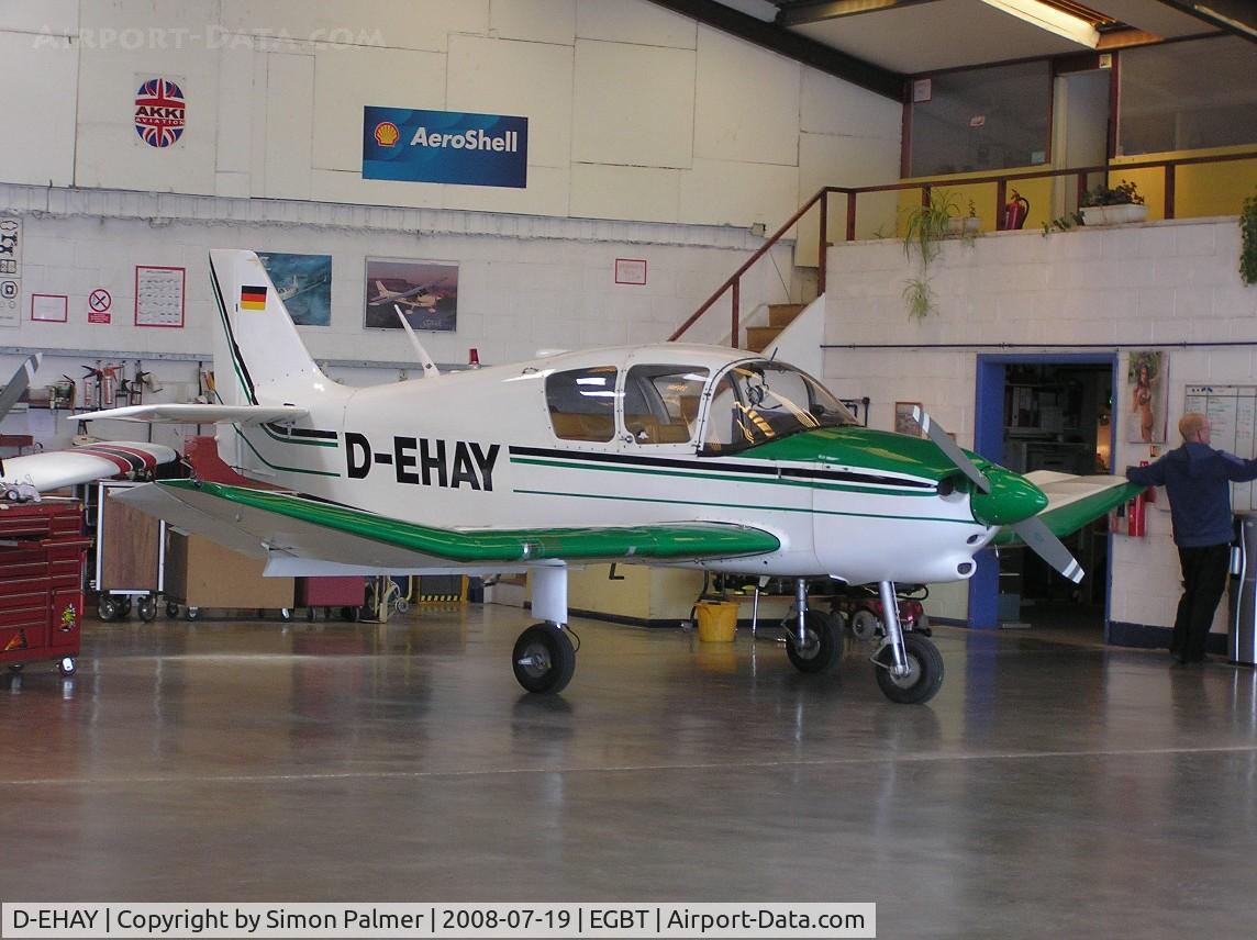 D-EHAY, Robin DR-253B Regent C/N 190, Robin hangared at Turweston