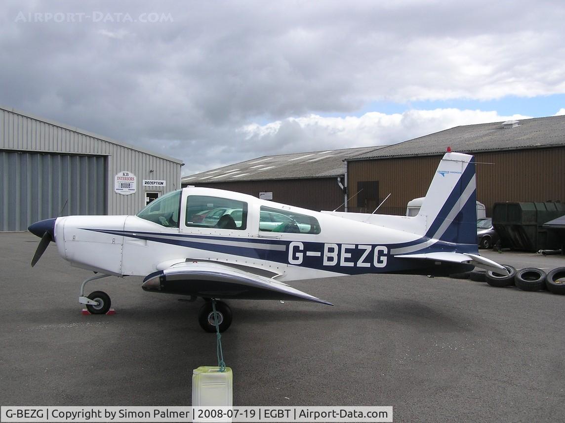 G-BEZG, 1974 Grumman American AA-5 Traveler C/N AA5-0561, AA5 at Turweston