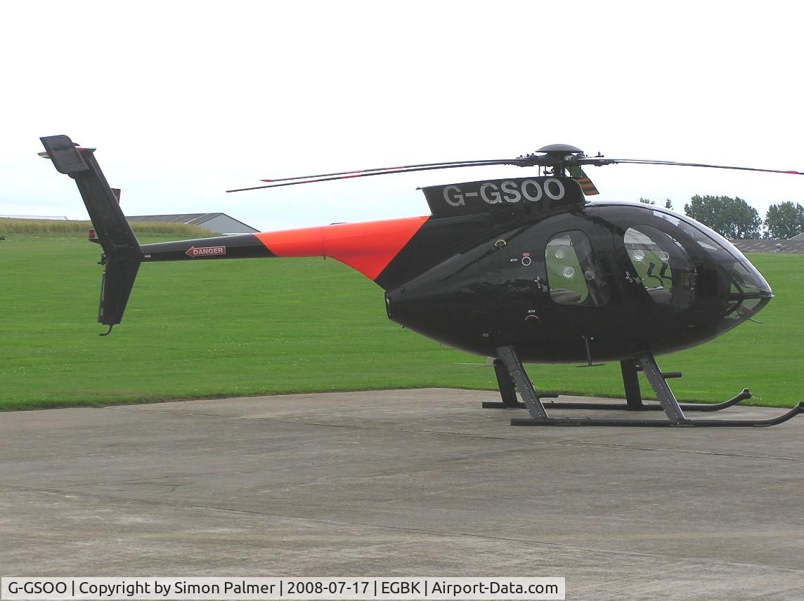 G-GSOO, 1989 McDonnell Douglas MD-500E (369E) C/N 0336E, Hughes 500 at Sywell