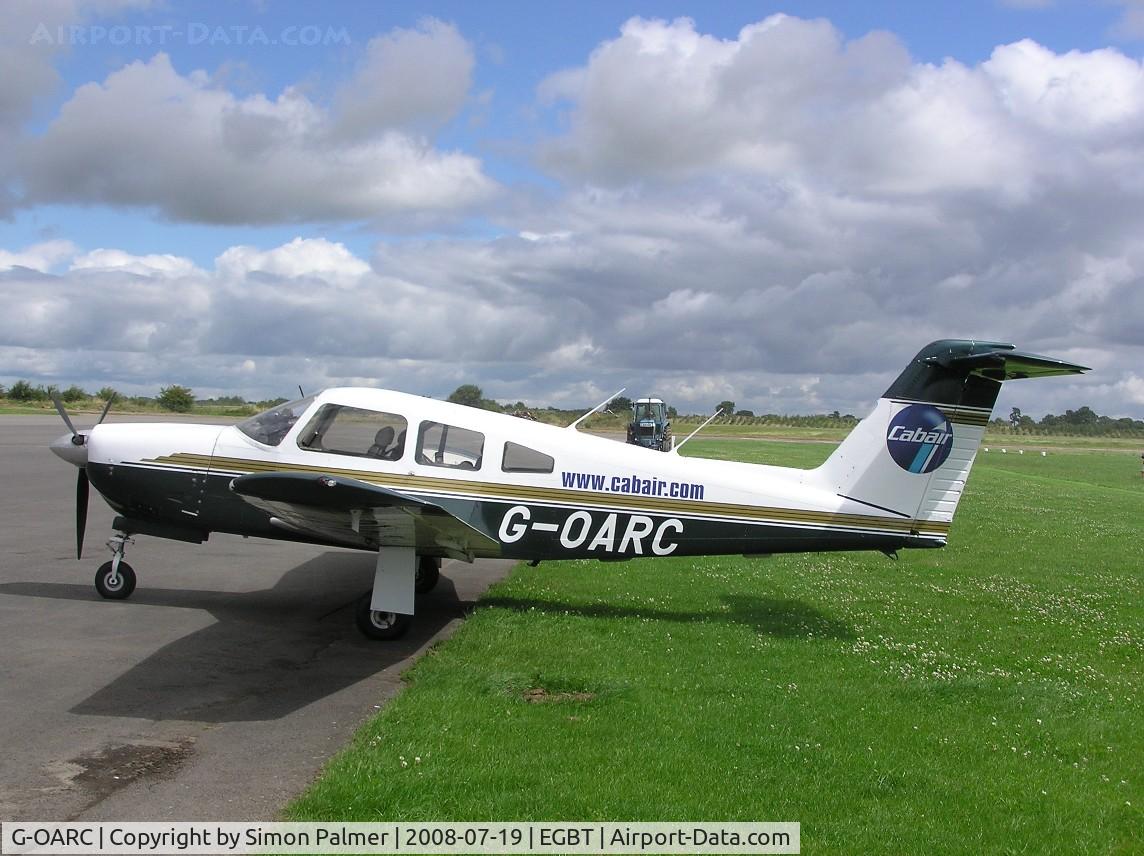 G-OARC, 1979 Piper PA-28RT-201 Arrow IV C/N 28R-7918009, Turbo Arrow at Turweston