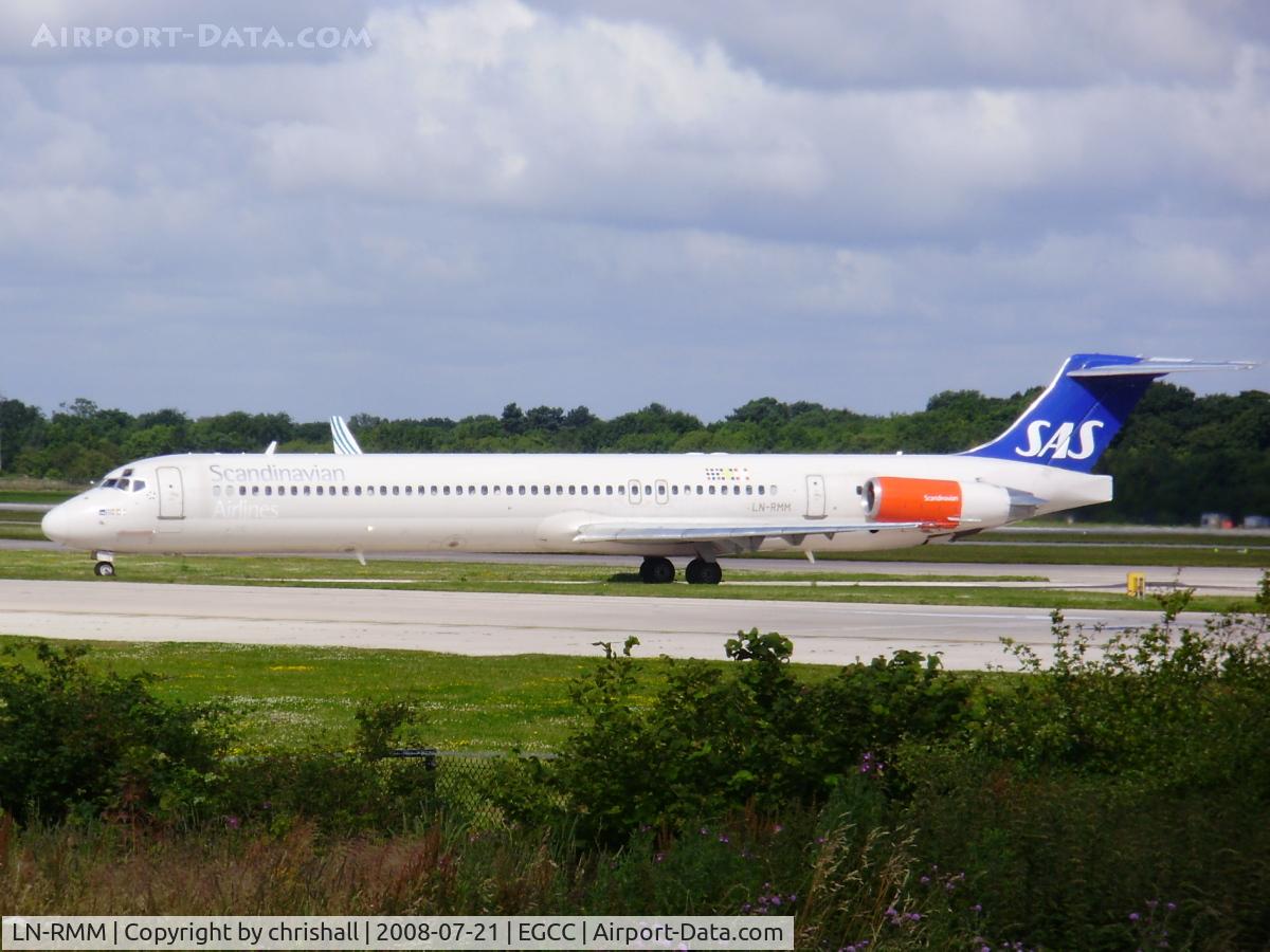 LN-RMM, 1991 McDonnell Douglas MD-81 (DC-9-81) C/N 53005, Scandinavian Airlines