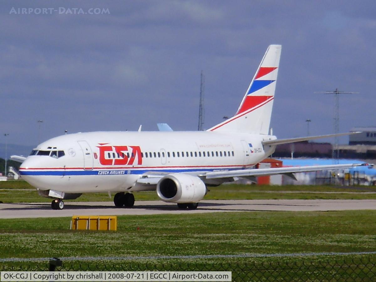 OK-CGJ, 1997 Boeing 737-500 C/N 28470, CSA