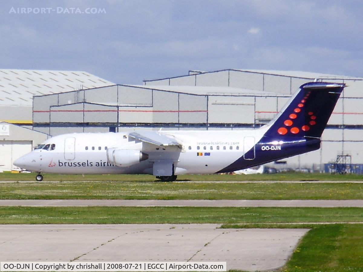 OO-DJN, 1995 British Aerospace Avro 146-RJ85 C/N E.2275, Brussels Airlines