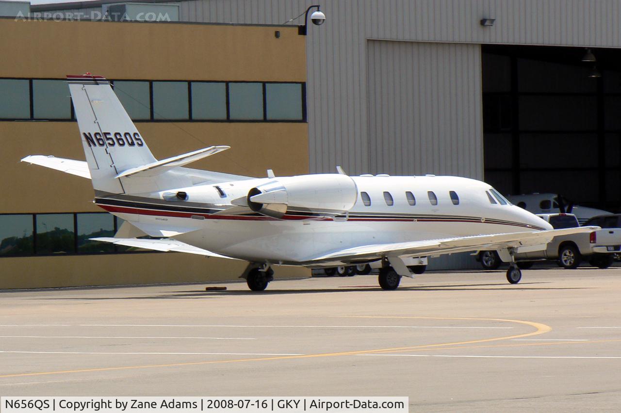 N656QS, 2007 Cessna 560XLS Citation Excel C/N 560-5732, At Arlington Municipal
