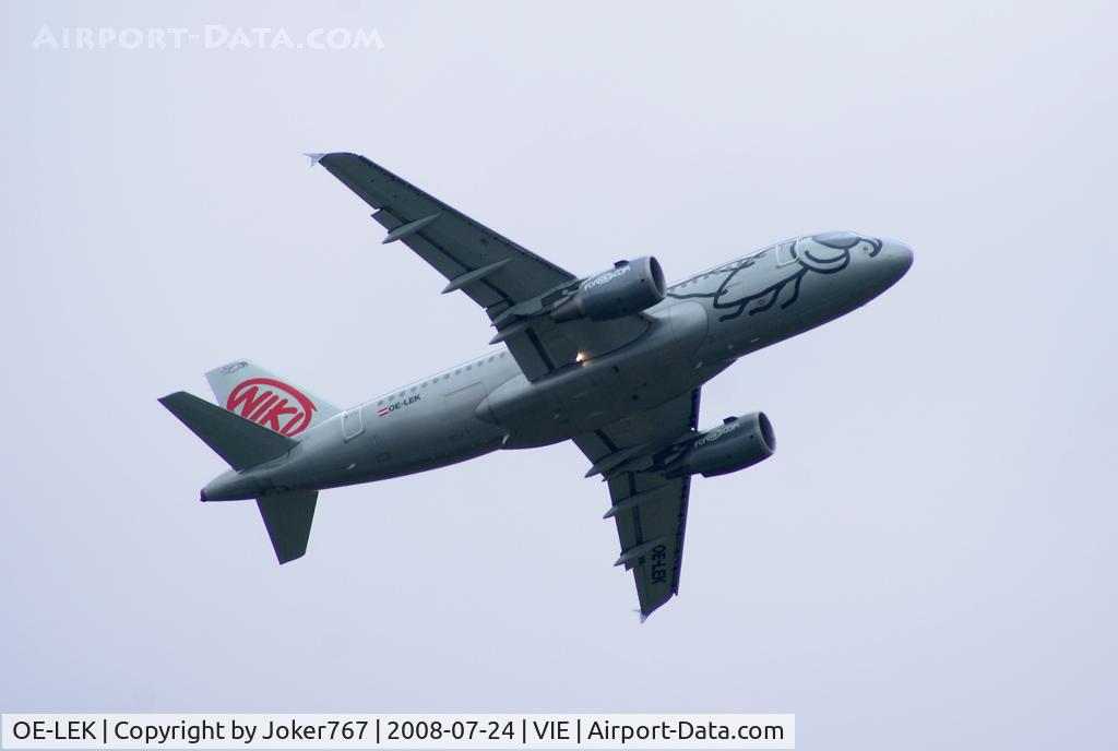 OE-LEK, 2007 Airbus A319-112 C/N 3019, NIKI Airbus A319-112