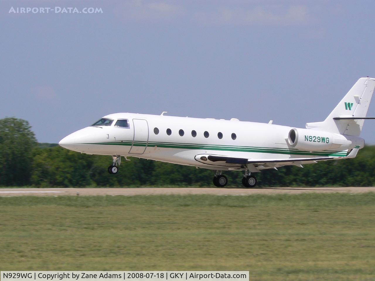 N929WG, 2001 Israel Aircraft Industries IAI-1126 Galaxy C/N 056, At Arlington Municipal