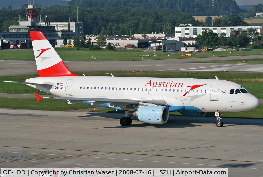 OE-LDD, 2005 Airbus A319-112 C/N 2416, Austrian