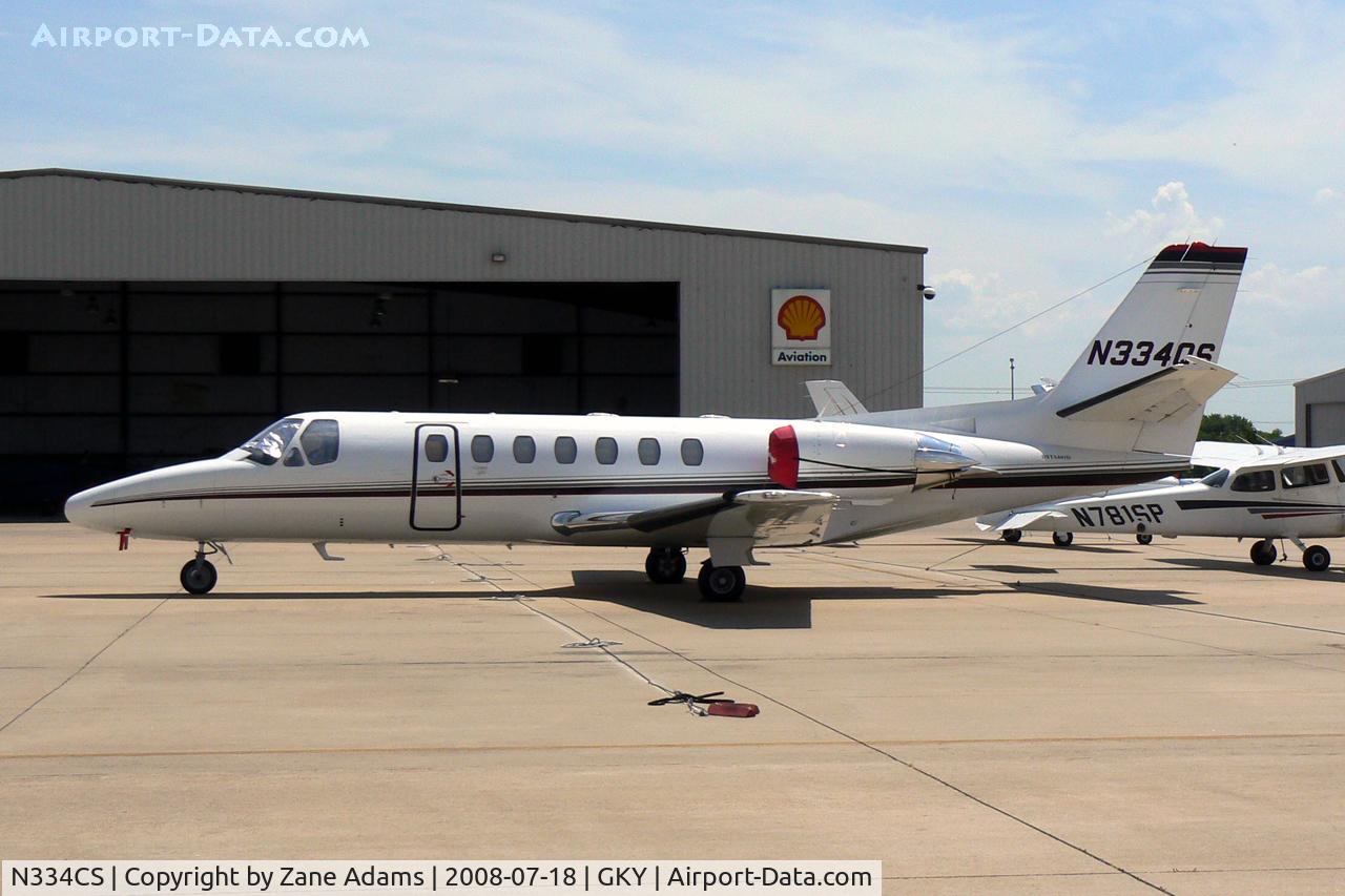 N334CS, 2004 Cessna 550 Citation Bravo C/N 550-1089, At Arlington Municipal