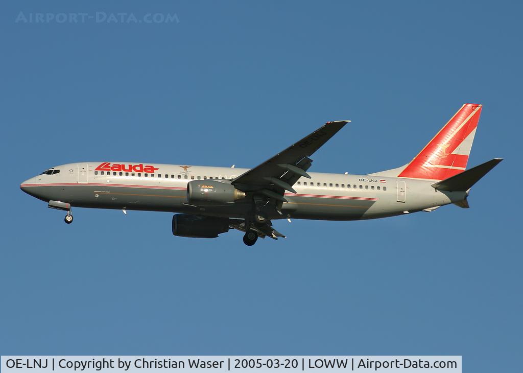 OE-LNJ, 1998 Boeing 737-8Z9 C/N 28177, Lauda
