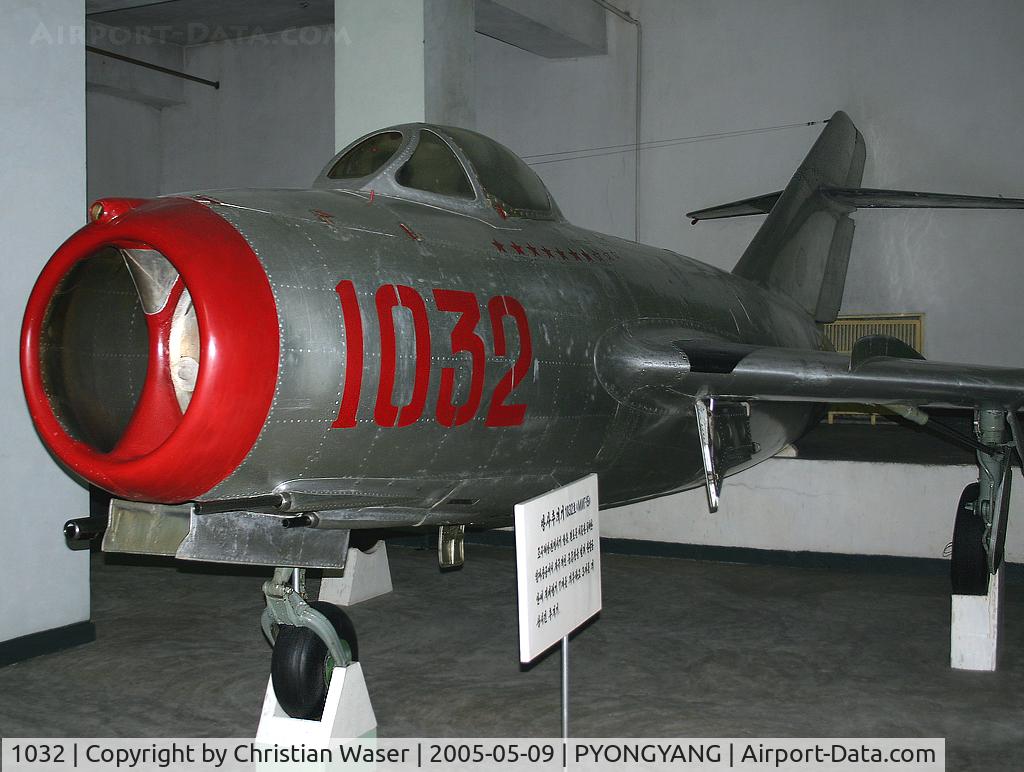 1032, Mikoyan-Gurevich MiG-15 C/N Not found 1032, North Korea Air Force
