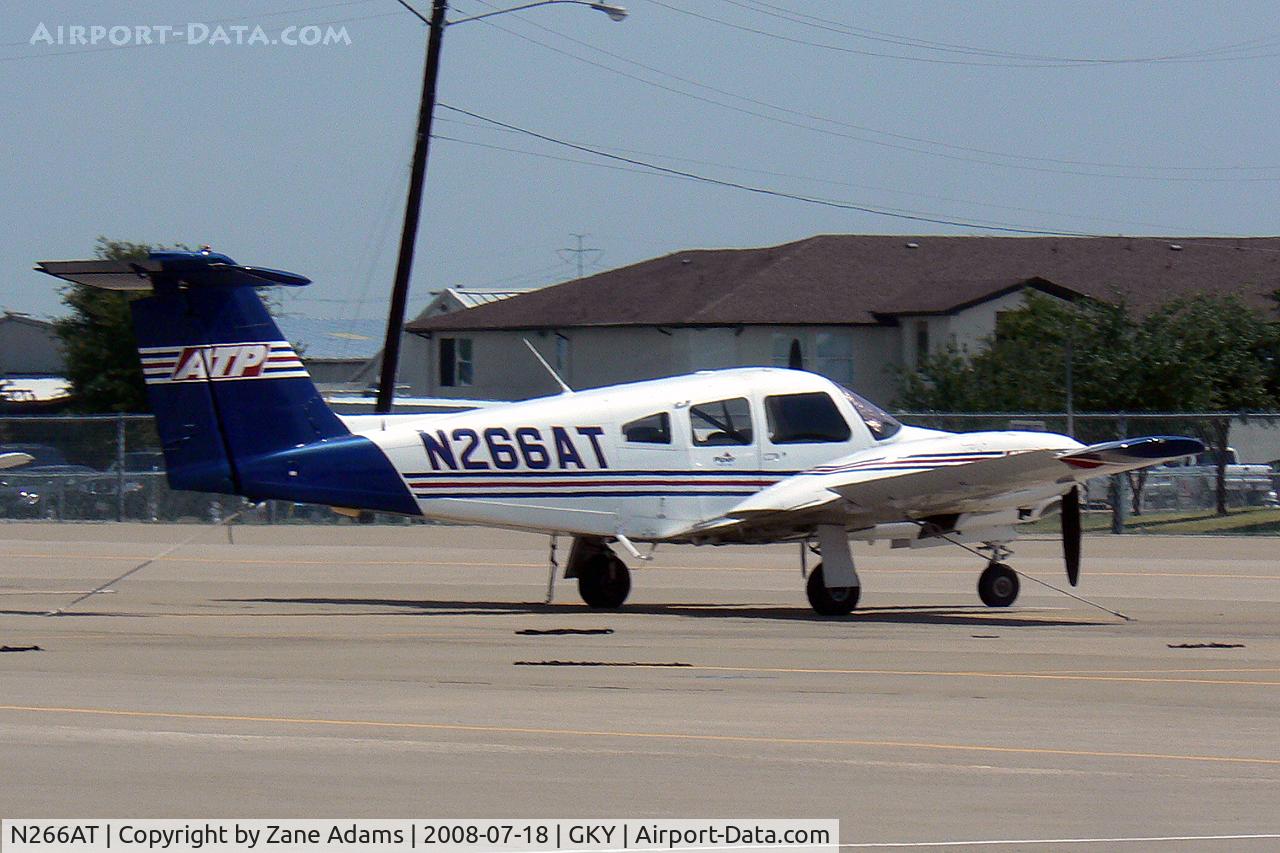 N266AT, 2001 Piper PA-44-180 Seminole C/N 4496104, ATP at Arlington Municipal