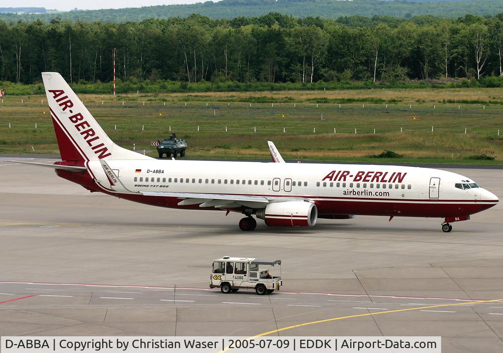 D-ABBA, 2001 Boeing 737-86J C/N 30570, Air Berlin