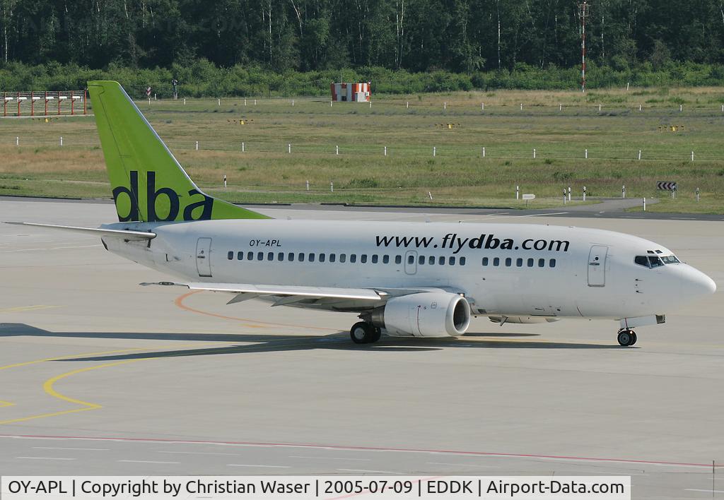 OY-APL, 1998 Boeing 737-5L9 C/N 28996, DBA